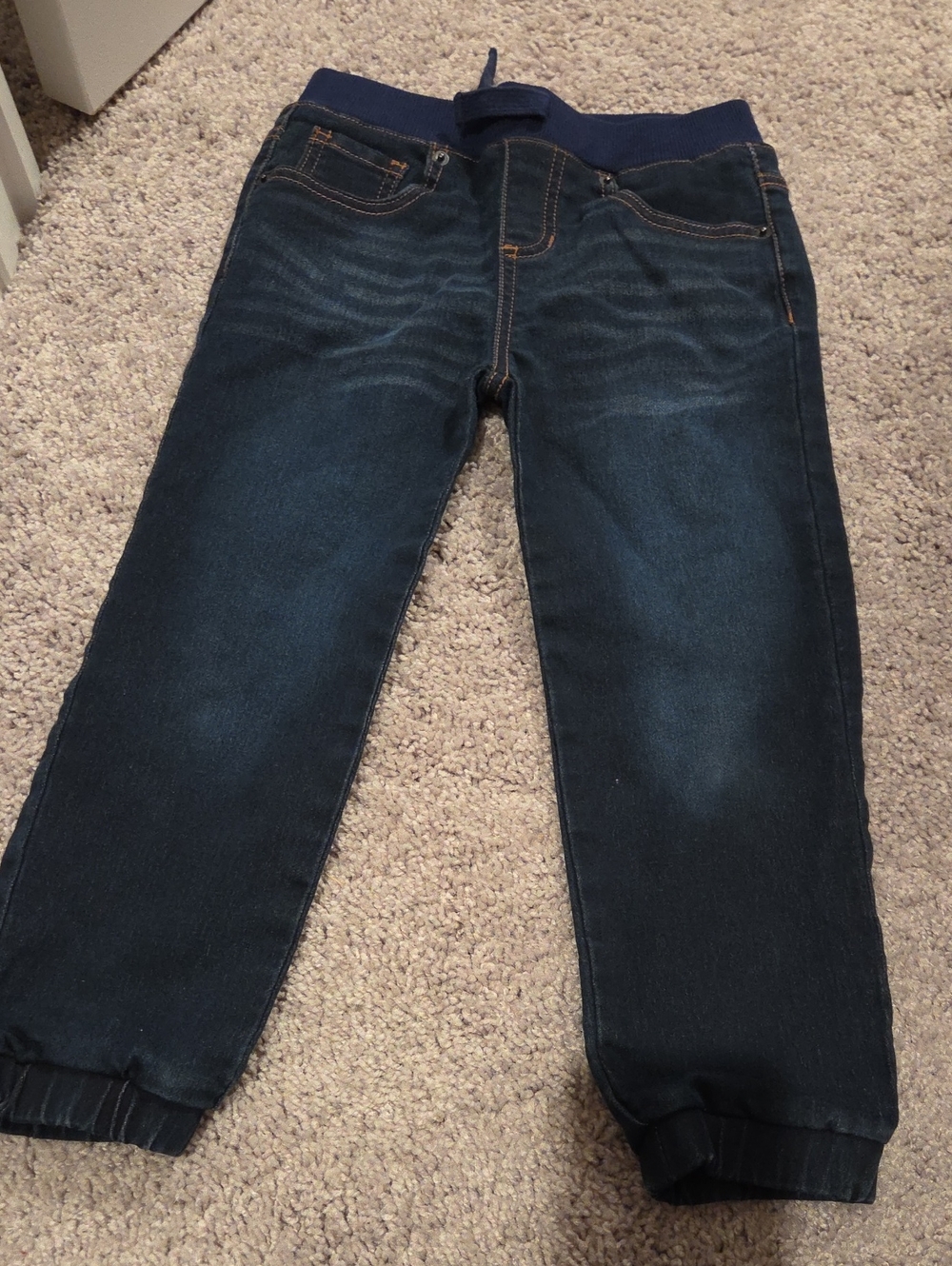 True Craft Dark Blue Kids Jogger Jeans